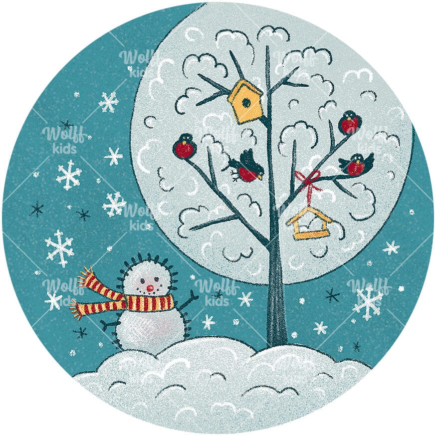 Einzelner Magnet: Winter